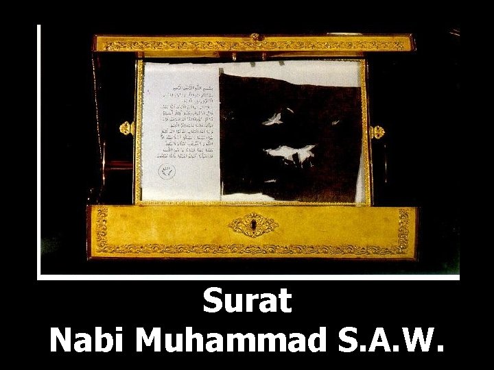 Surat Nabi Muhammad S. A. W. 