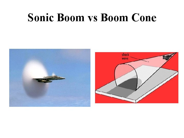 Sonic Boom vs Boom Cone 