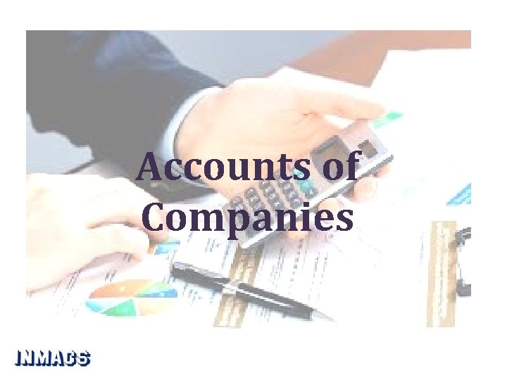 Accounts of Companies 