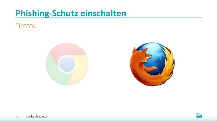 Phishing-Schutz einschalten Firefox 41 Quelle: pixabay. com 