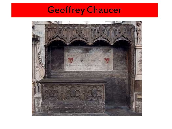 Geoffrey Chaucer 