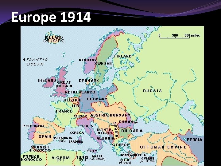 Europe 1914 