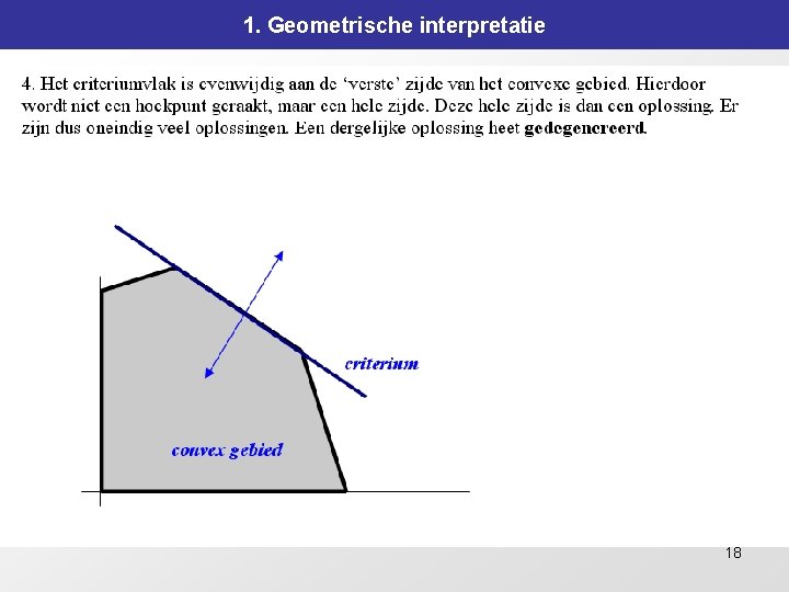 1. Geometrische interpretatie 18 