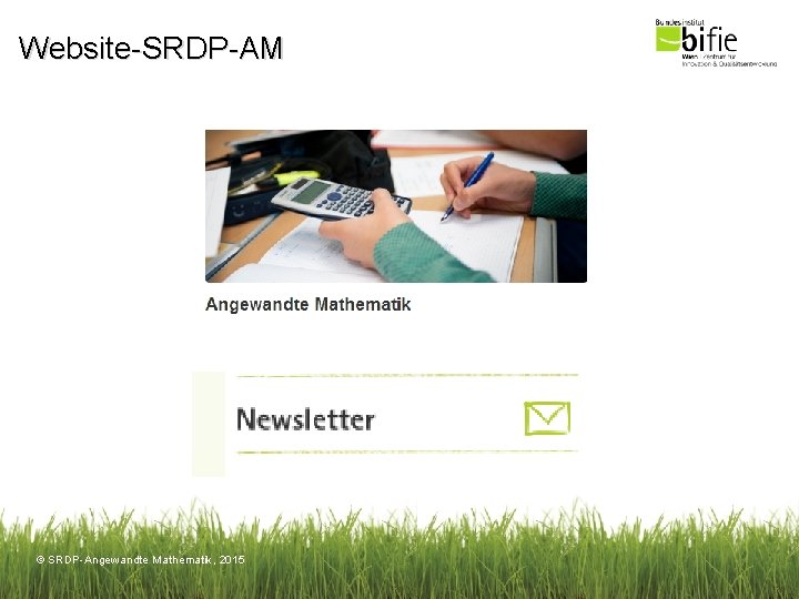 Website-SRDP-AM © SRDP-Angewandte Mathematik, 2015 