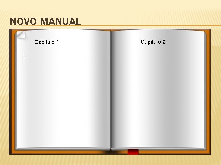 NOVO MANUAL Capitulo 1 1. Capitulo 2 