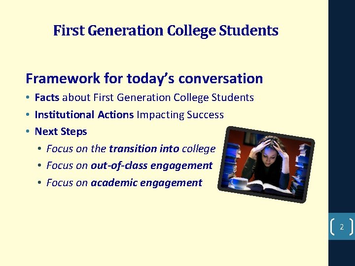 First Generation College Students The Invisible Minority Indiana