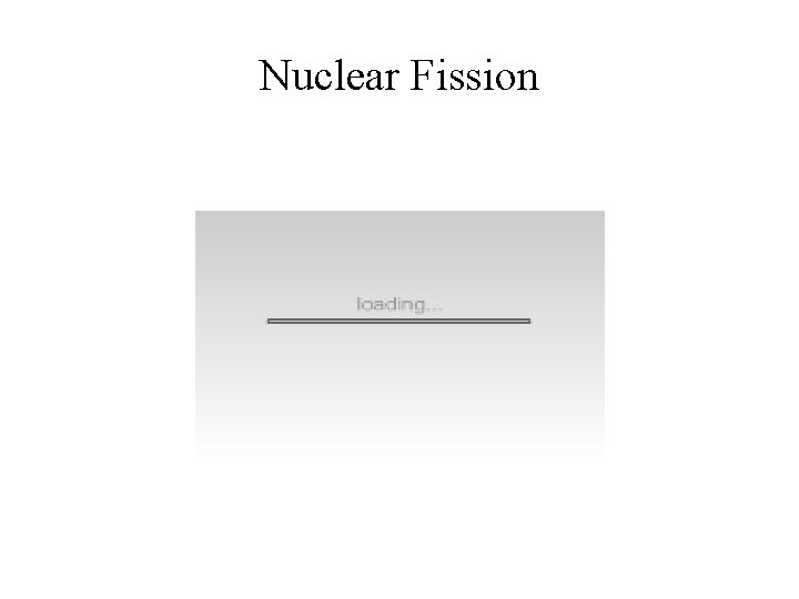 Nuclear Fission 