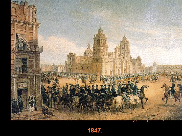 Gen. Scott's entrance into Mexico City, Sept. 14, 1847. 