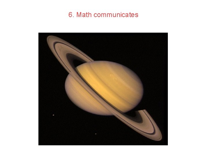 6. Math communicates 