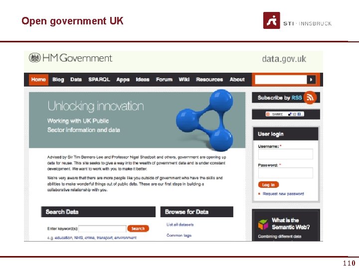 Open government UK 110 