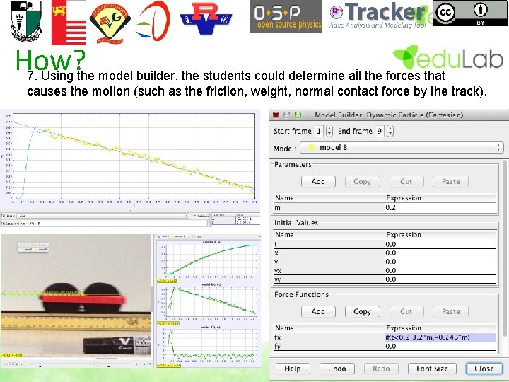 How? 7. Using the model builder, the students could determine aĺl the forces that