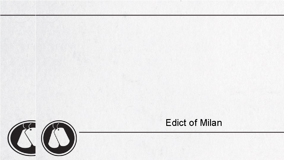 Edict of Milan 