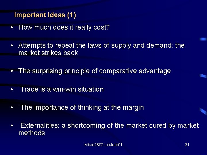 Important Ideas (1) • How much does it really cost? • Attempts to repeal