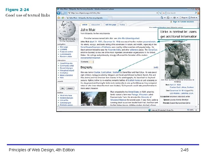 Principles of Web Design, 4 th Edition 2 -45 