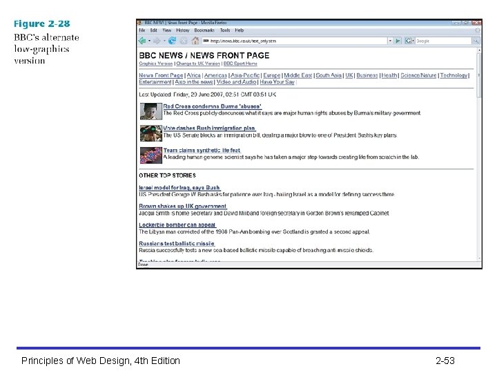 Principles of Web Design, 4 th Edition 2 -53 