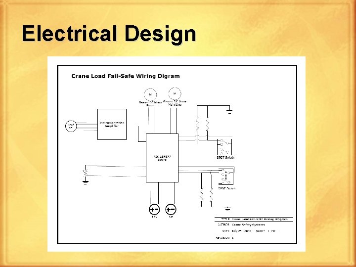 Electrical Design 