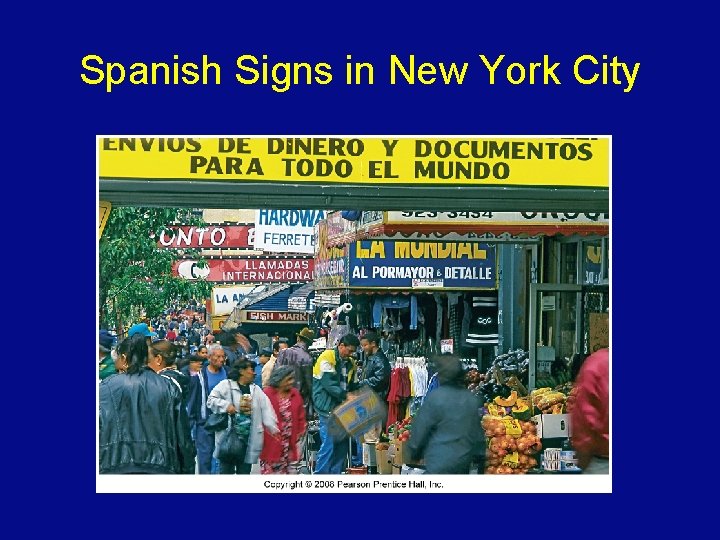 Spanish Signs in New York City 