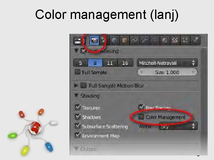 Color management (lanj) Free Powerpoint Templates Page 5 