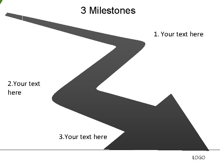 3 Milestones 1. Your text here 2. Your text here 3. Your text here