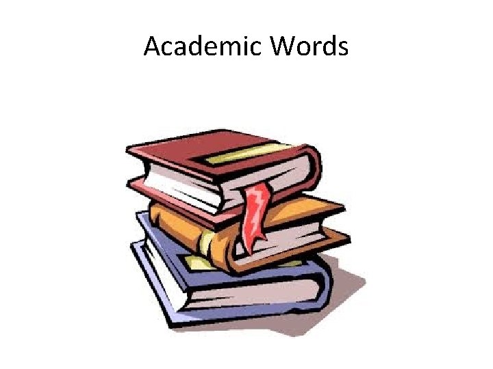 Academic Words 