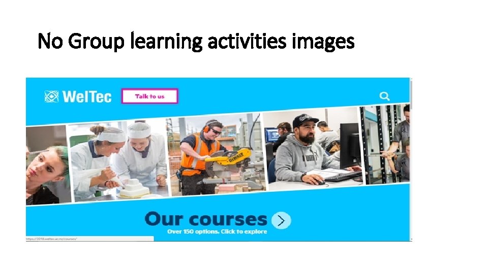No Group learning activities images 