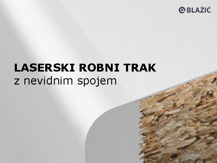 LASERSKI ROBNI TRAK z nevidnim spojem 