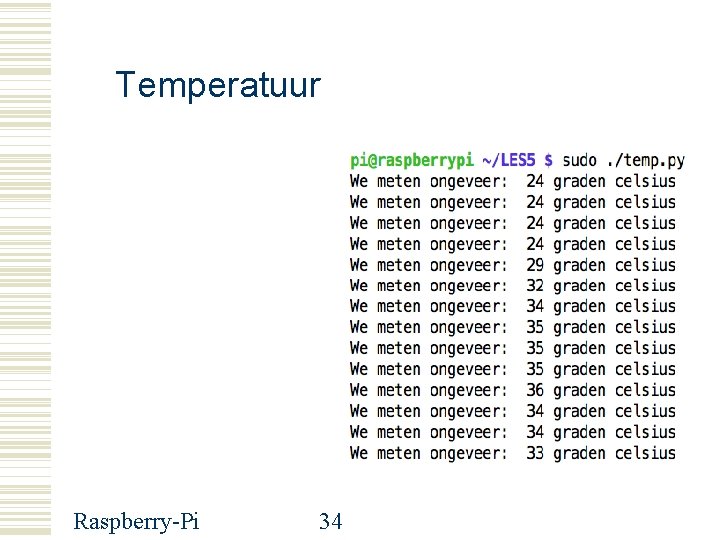 Temperatuur Raspberry-Pi 34 