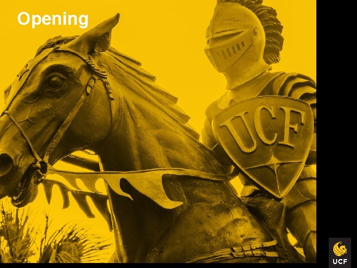 Opening 