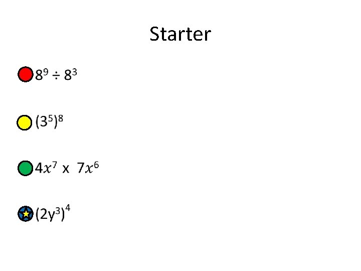 Starter • 