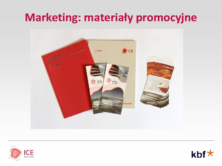 Marketing: materiały promocyjne 