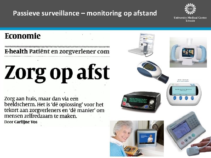 Passieve surveillance – monitoring op afstand 
