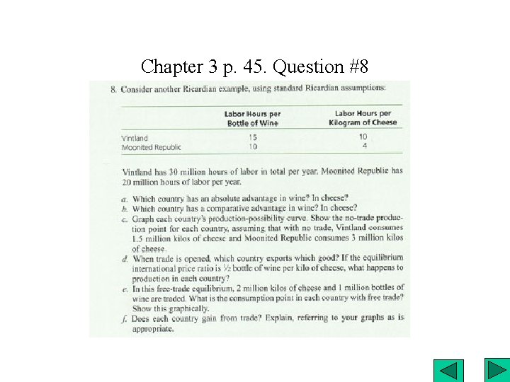 Chapter 3 p. 45. Question #8 
