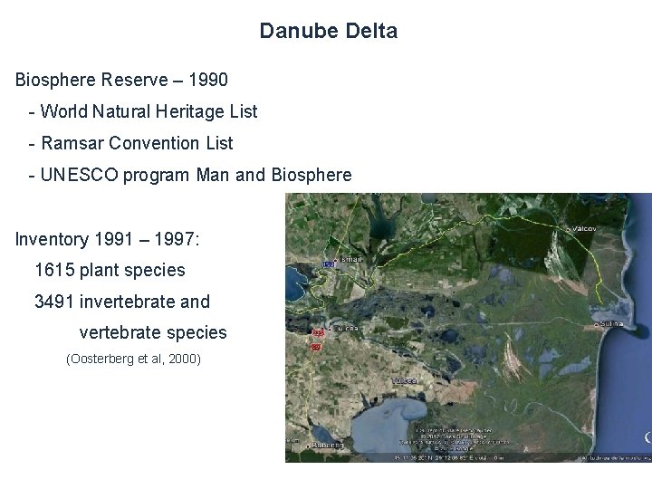 Danube Delta Biosphere Reserve – 1990 - World Natural Heritage List - Ramsar Convention