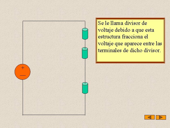 Se le llama divisor de voltaje debido a que esta estructura fracciona el voltaje