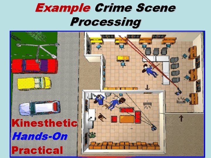 Example Crime Scene Processing Kinesthetic Hands-On Practical 
