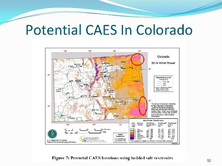 Potential CAES In Colorado 50 