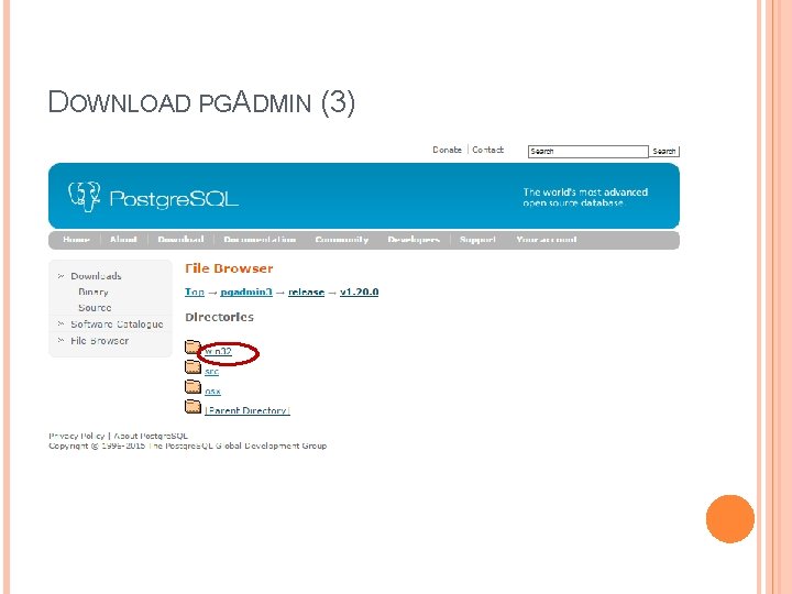 DOWNLOAD PGADMIN (3) 