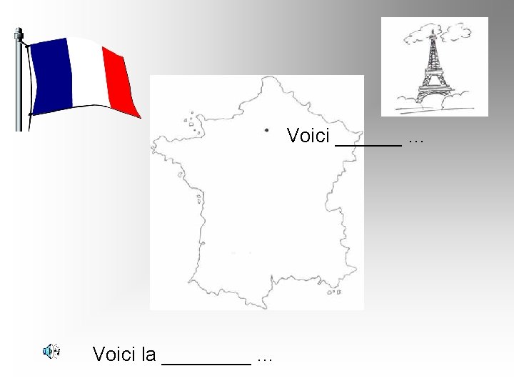 Voici ______ … Voici la ____ … 