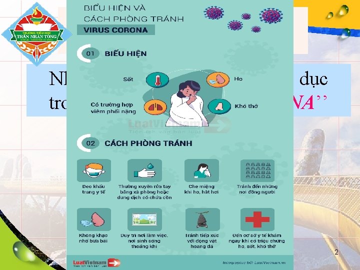 UBND QUẬN CẨM LỆ TRƯỜNG TIỂU HỌC TRẦN NH N TÔNG Những lưu ý