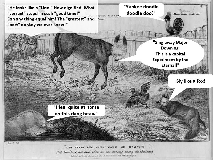 "He looks like a "Lion!" How dignified! What "correct“ steps! in such "good time!"