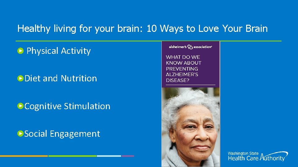 Healthy living for your brain: 10 Ways to Love Your Brain Physical Activity Diet