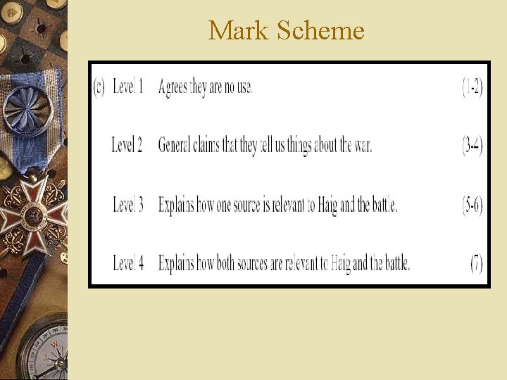 Mark Scheme 