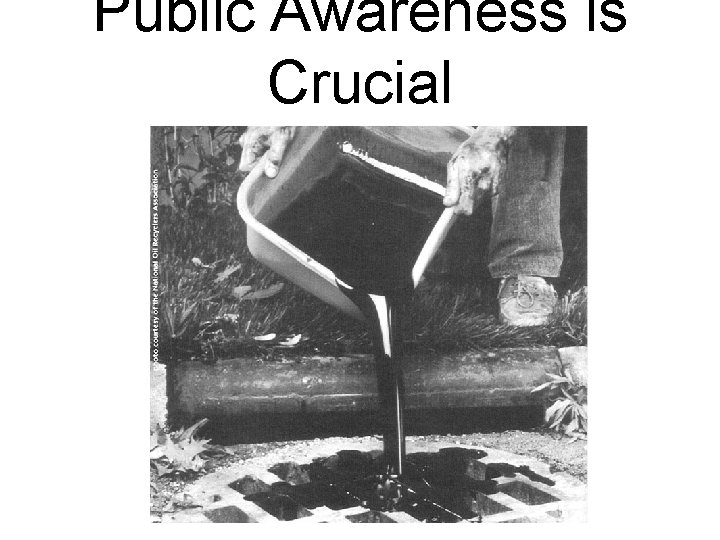 Public Awareness is Crucial 