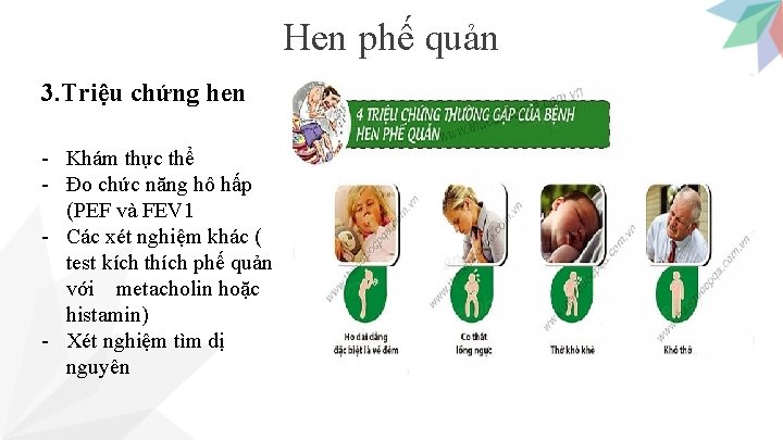 Hen phế quản 3. Triệu chứng hen - Khám thực thể - Đo chức