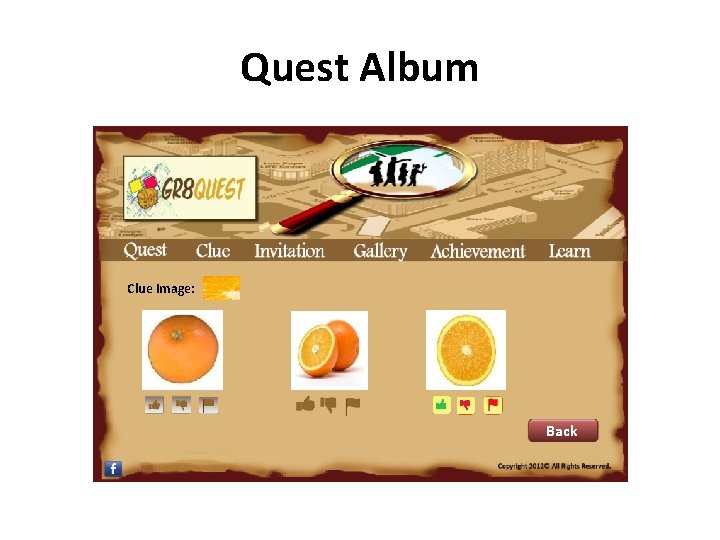 Quest Album Clue Image: Back 