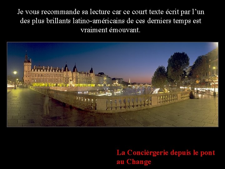 Je vous recommande sa lecture car ce court texte écrit par l’un des plus