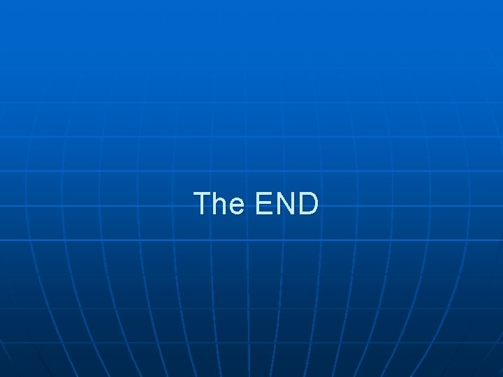 The END 