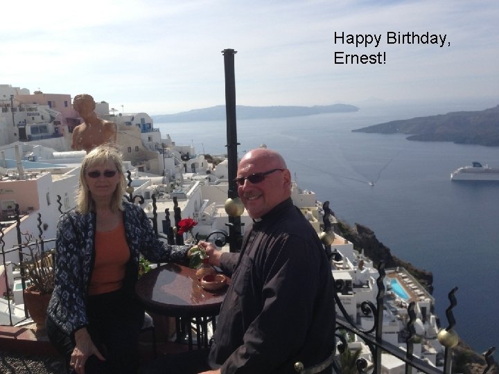 Happy Birthday, Ernest! 