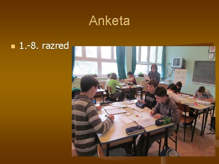 Anketa n 1. -8. razred 