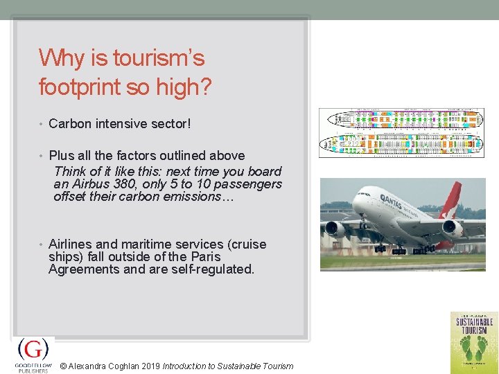 CHALLENGES TO SUSTAINABLE TOURISM Alexandra Coghlan 2019 Introduction